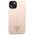 Guess case for iPhone 14 6,1&quot; GUHCP14SSLTGP pink hardcase Silicone Line & Triangle 3666339065928