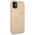 Guess case for iPhone 12 Pro Max 6,7&quot; GUHCP12LRSAVSLG gold hard case Saffiano Vintage Script 3666339004439