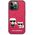 Karl Lagerfeld case for iPhone 13 Pro / 13 6,1&quot; KLHCP13LPCUSKCP fushia hard case Iconic Karl & Choupette 3666339027278