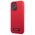 Karl Lagerfeld case for iPhone 13 Pro KLHCP13LSLMP1R red hard case Liquid Glitter Logo 3666339048747
