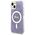 Guess case for iPhone 14 6,1&quot; GUHMP14SH4STU purple hardcase Magsafe IML 4G 3666339127190