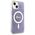 Guess case for iPhone 14 6,1&quot; GUHMP14SH4STU purple hardcase Magsafe IML 4G 3666339127190