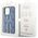 Guess case for iPhone 14 Pro 6,1&quot; GUHMP14LP4RPSB blue hardcase Magsafe 4G Printed Stripes 3666339119997