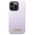 Guess case for iPhone 14 Pro 6,1&quot; GUHMP14LSBPLU fioletowa hard case Liquid Silicone Logo MagSafe 3666339070403