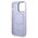 Guess case for iPhone 14 Pro 6,1&quot; GUHMP14LSBPLU fioletowa hard case Liquid Silicone Logo MagSafe 3666339070403