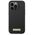 Guess case for iPhone 14 Pro Max 6,7&quot; GUHMP14XSBPLK black hard case Liquid Silicone Logo Plate MagSafe 3666339070250