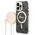 Guess set case + charger for iPhone 13 Pro Max 6,7&quot; GUBPP13XH4EACSK black hard case 4G Print MagSafe 3666339102807