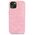 Guess case for iPhone 14 Plus 6,7&quot; GUHCP14MHGCRHP pink hardcase Croco Collection 3666339082932
