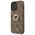 Guess case for iPhone 13 Pro 6,1&quot; GUHCP13L4GMRBR brown HC PU 4G Ring 3666339023973