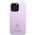 Guess case for iPhone 13 / 13 Pro 6,1&quot; GUHCP13LPS4MU purple hardcase Saffiano 4G Small Metal Logo 3666339048068
