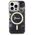 Guess case for iPhone 14 Pro 6,1&quot; GUHMP14LHTMRSK black hard case Golden Marble MagSafe 3666339115777