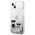 Karl Lagerfeld for iPhone 13 Pro Max 6,7'' KLHCP13XGKCS silver hard case Liquid Glitter Karl&Choupette 3666339027360