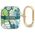 Guess case for AirPods 1 / 2 GUA2HHFLN green Flower 3666339041885
