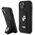 Karl Lagerfeld case for iPhone 15 Plus 6,7&quot; KLHCP15MGSAKCPK black HC GRIPSTAND SAFFIANO KC PINS 3666339206888