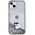 Karl Lagerfeld case for iPhone 15 Plus 6,7&quot; KLHCP15MLKCNSK KARL HC LIQ. GLITTER C TRANSPARENT 3666339164201