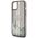 Guess case for iPhone 15 6,1&quot; GUHCP15SLFCSEGK black HC LIQ. GLITTER GOLD STRIPES 3666339223526