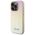 Guess case for iPhone 14 Pro Max 6,7&quot; GUHCP14XPSAIRSD gold HC PU SAFFIANO IRIDESCENT SCRIPT 3666339225056