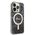 Guess set case + charger for iPhone 14 Pro 6,1&quot; GUBPP14LHMEACSK black hard case Marble MagSafe 3666339103132