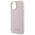 Guess case for iPhone 15 6.1&quot; GUHCP15SSMBSLP pink hardcase Silicone Script Metal Logo & Frame 3666339149185