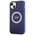 Audi case for iPhone 15 Plus 6,7&quot; blue IML Big Logo MagSafe Case 6955250227391
