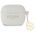 Guess case for Airpods 3 GUA3LSC4EG grey Logo 4G Charm 3666339039325