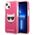 Karl Lagerfeld case for iPhone 13 KLHCP13MTPECPI fuchsia hard case Iconic Choupette Head 3666339048532