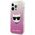 Karl Lagerfeld case for iPhone 13 Pro Max 6,7&quot; KLHCP13XCTRP hardcase pink Choupette Head 3666339028008