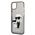 Karl Lagerfeld case for iPhone 14 Plus 6,7&quot; KLHCP14MHNKCTGK black hardcase Gliter Karl&Choupette 3666339087210