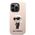 Karl Lagerfeld case for iPhone 14 Pro Max 6,7&quot; KLHMP14XSNIKBCP pink hardcase Silicone Ikonik Magsafe 3666339087678