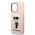 Karl Lagerfeld case for iPhone 14 Pro Max 6,7&quot; KLHMP14XSNIKBCP pink hardcase Silicone Ikonik Magsafe 3666339087678