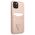 Guess case for IPhone 13 6,1&quot; GUHCP13MPSATPP hard case pink Saffiano Double Card Triangle 3666339048136