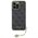 Guess case for iPhone 15 Pro Max 6,7&quot; GUHCP15XGF4GGR gray HC PU 4G Charm 3666339171698