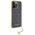 Guess case for iPhone 15 Pro Max 6,7&quot; GUHCP15XGF4GGR gray HC PU 4G Charm 3666339171698