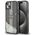 Guess case for iPhone 15 Plus 6,7&quot; GUHCP15MLFCSEGK black HC LIQ. GLITTER GOLD STRIPES 3666339223533