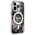 Guess case for iPhone 14 Pro 6,1&quot; GUHMP14LHCFWSK black hardcase Magsafe IML Flower 3666339115531