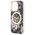 Guess case for iPhone 14 Pro 6,1&quot; GUHMP14LHCFWSK black hardcase Magsafe IML Flower 3666339115531