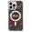 Guess case for iPhone 14 Pro Max 6,7&quot; GUHMP14XHCFWSA khaki hardcase Magsafe IML Flower 3666339115623