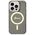Guess case for iPhone 14 Pro Max 6,7&quot; GUHMP14XHCMCGK black hardcase Magsafe IML Glitter Gold 3666339125592