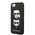 Karl Lagerfeld case for iPhone 7 / 8 / SE 2020 / SE 2022 KLHCI8SAKICKCBK black hardcase PU Saffiano K&C Heads 3666339054984