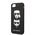 Karl Lagerfeld case for iPhone 7 / 8 / SE 2020 / SE 2022 KLHCI8SAKICKCBK black hardcase PU Saffiano K&C Heads 3666339054984