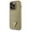 Guess case for iPhone 14 Pro 6,1&quot; GUHCP14LHDGTPD gold hardcase Rhinestone Triangle 3666339120078
