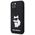 Karl Lagerfeld case for iPhone 14 Plus 6,7&quot; KLHCP14M3DRKHNK black hardcase 3D Rubber Choupette NFT 3666339122676