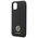 Guess case for iPhone 11 GUHCN614DGPK black HC Silicone Logo Strass 4G 3666339148386