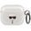 Karl Lagerfeld case for AirPods 3 KLA3UKHGS silver Glitter Karl`s Head 3666339030308