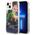 Guess case for iPhone 14 6,1&quot; GUHCP14SLFLSB blue hardcase Flower Liquid Glitter 3666339066086