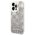 Karl Lagerfeld case for iPhone 14 Pro Max 6,7&quot; KLHCP14XLMNMS silver HC Liquid Glitter Monogram Silver 3666339076306
