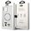 Karl Lagerfeld case for iPhone 14 Pro Max 6,7&quot; KLHMP14XHKCT transparent HC Magsafe IML Ring + K&C Logo Transparent 3666339077785