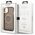 Guess case for iPhone 13 Pro / 13 6,1&quot; GUHMP13LHTCMK black hard case Gold Outline Translucent MagSafe 3666339057039