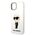 Karl Lagerfeld case for iPhone 14 Plus 6,7&quot; KLHCP14MSNIKBCH white hardcase Silicone Ikonik 3666339086619