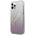 Guess case for iPhone 12 / 12 Pro 6,1&quot; GUHCP12MPCUGLSPI pink hard case Glitter Gradient Script 3700740494776